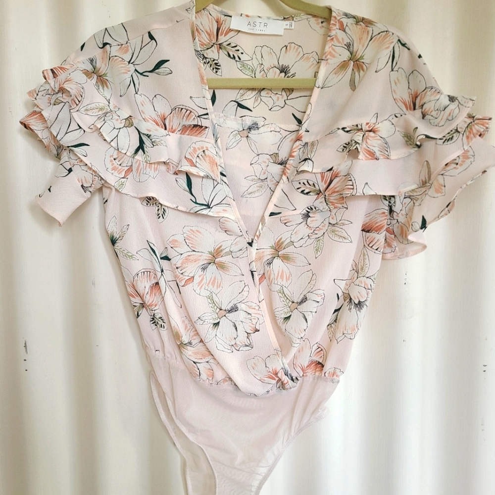 Astr floral bodysuit